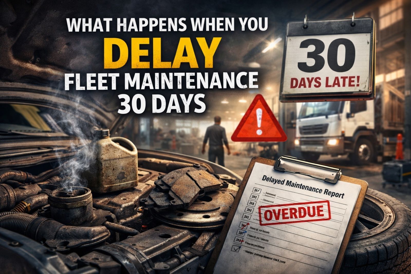 What Happens When You Delay Fleet Maintenance 30 Days: Hidden Costs, Risks, and How to Recover