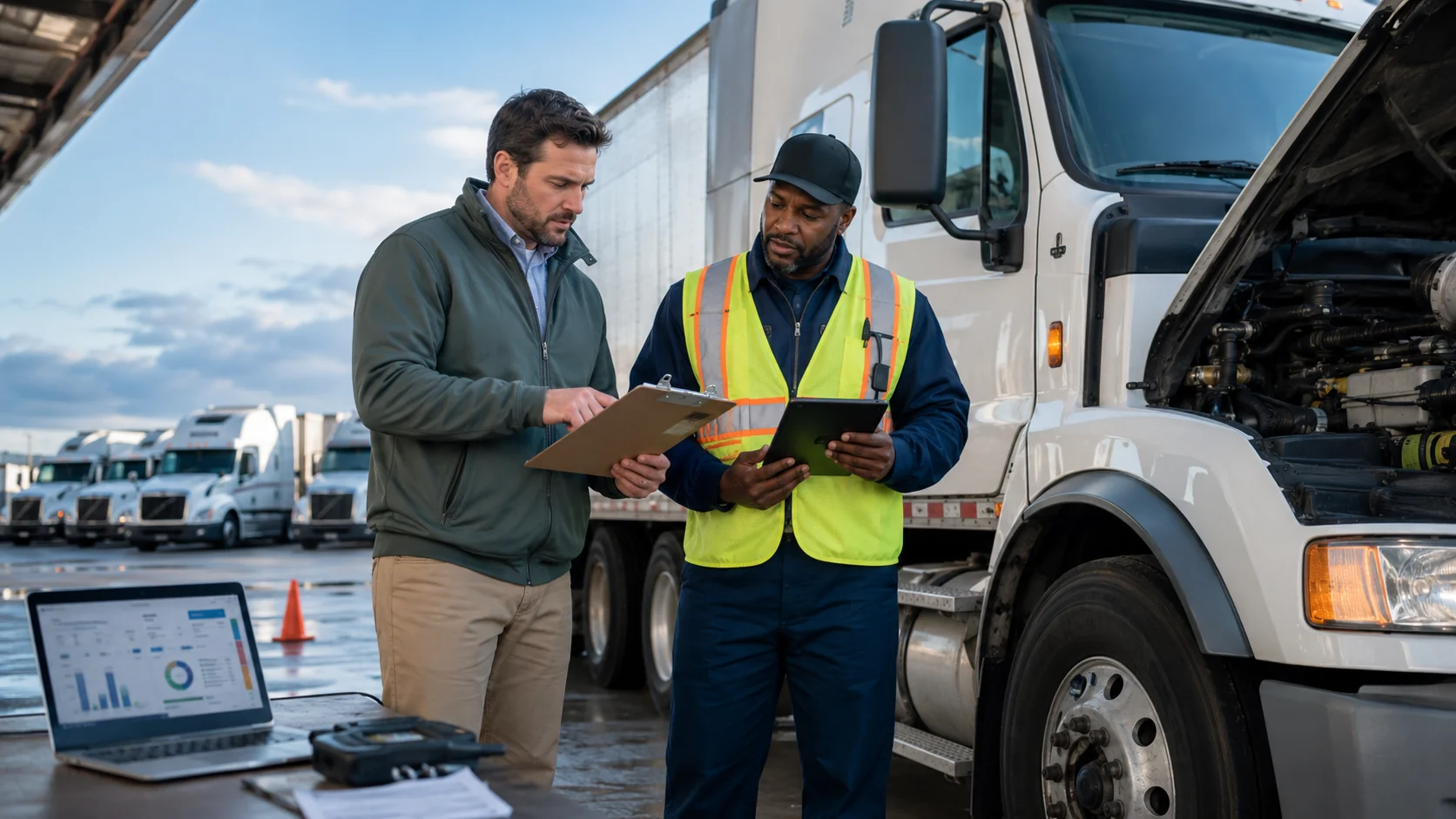 Fleet Inspection Checklist & DOT Audit Survival Guide for Commercial Fleets