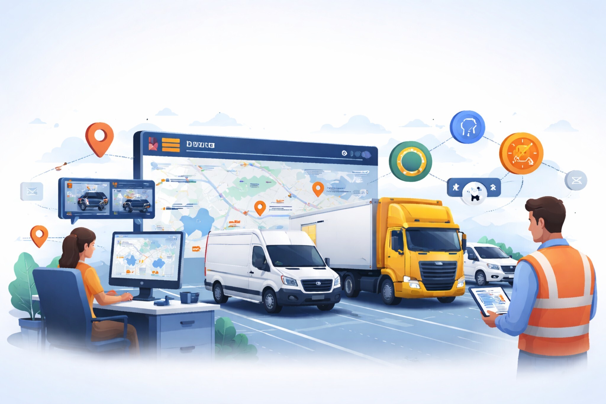 Fleet Monitoring Guide: How to Track Vehicles, Drivers, and Costs in Real Time