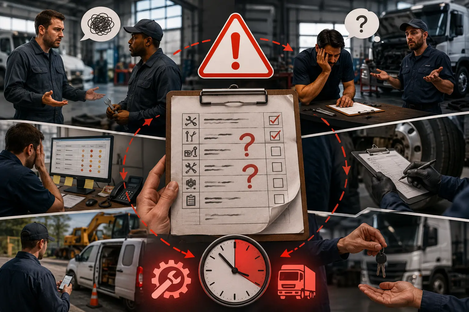 6 Fleet Repair Handoff Problems That Delay Maintenance