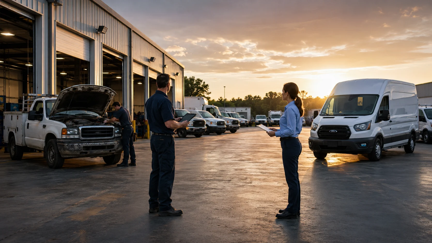 Fleet Vehicle Repair vs. Replacement: When to Switch