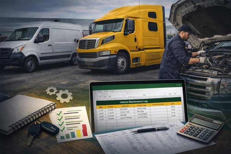 Free Vehicle Maintenance Log Template (Excel Download)