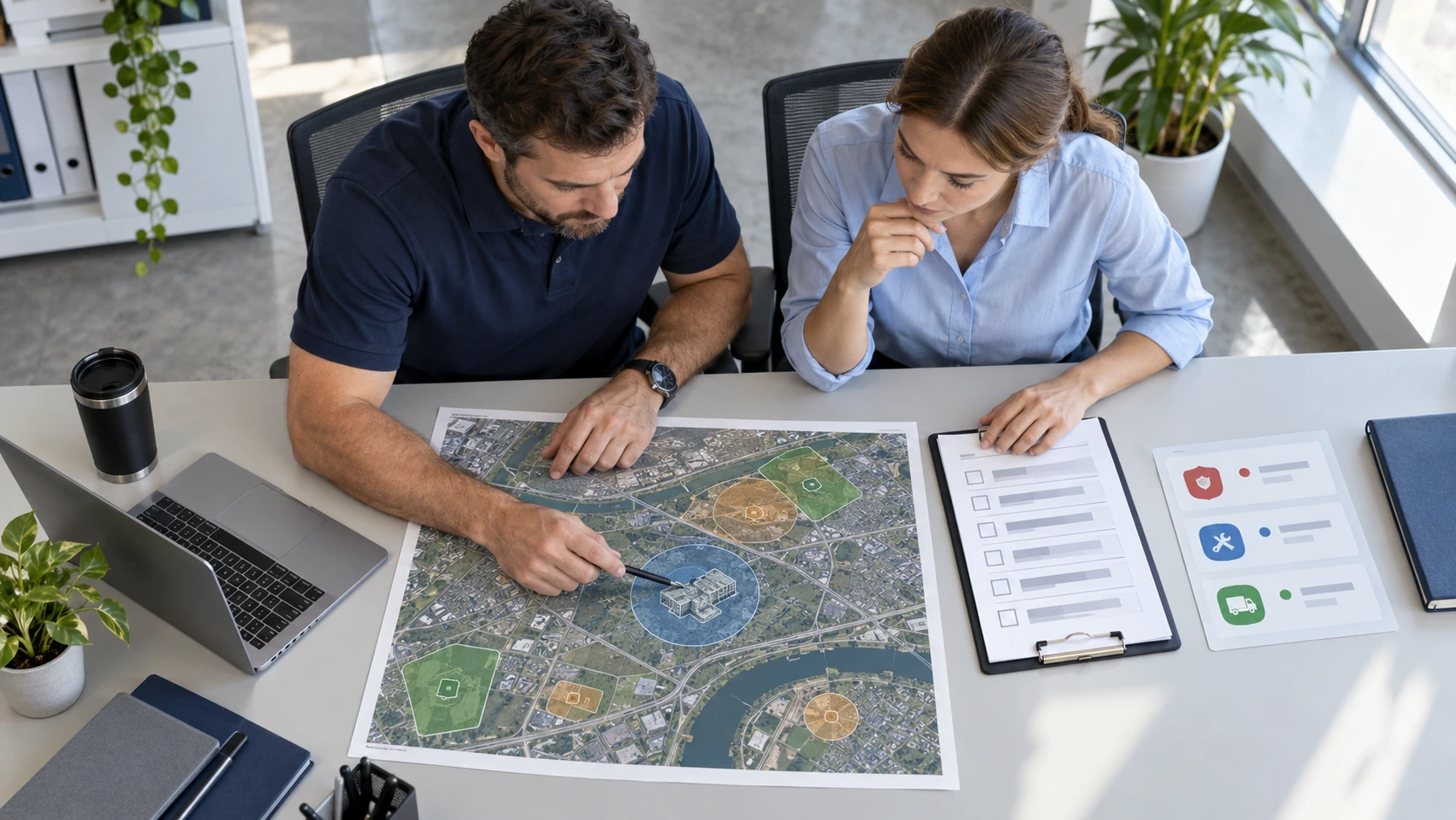 Quarterly geofence audit comparing event volume before and after a rule change