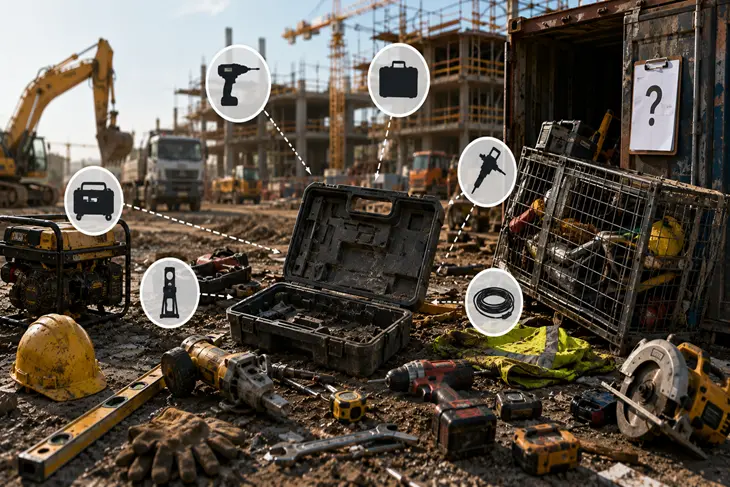 6 Reasons Construction Fleets Lose Control of Small Assets