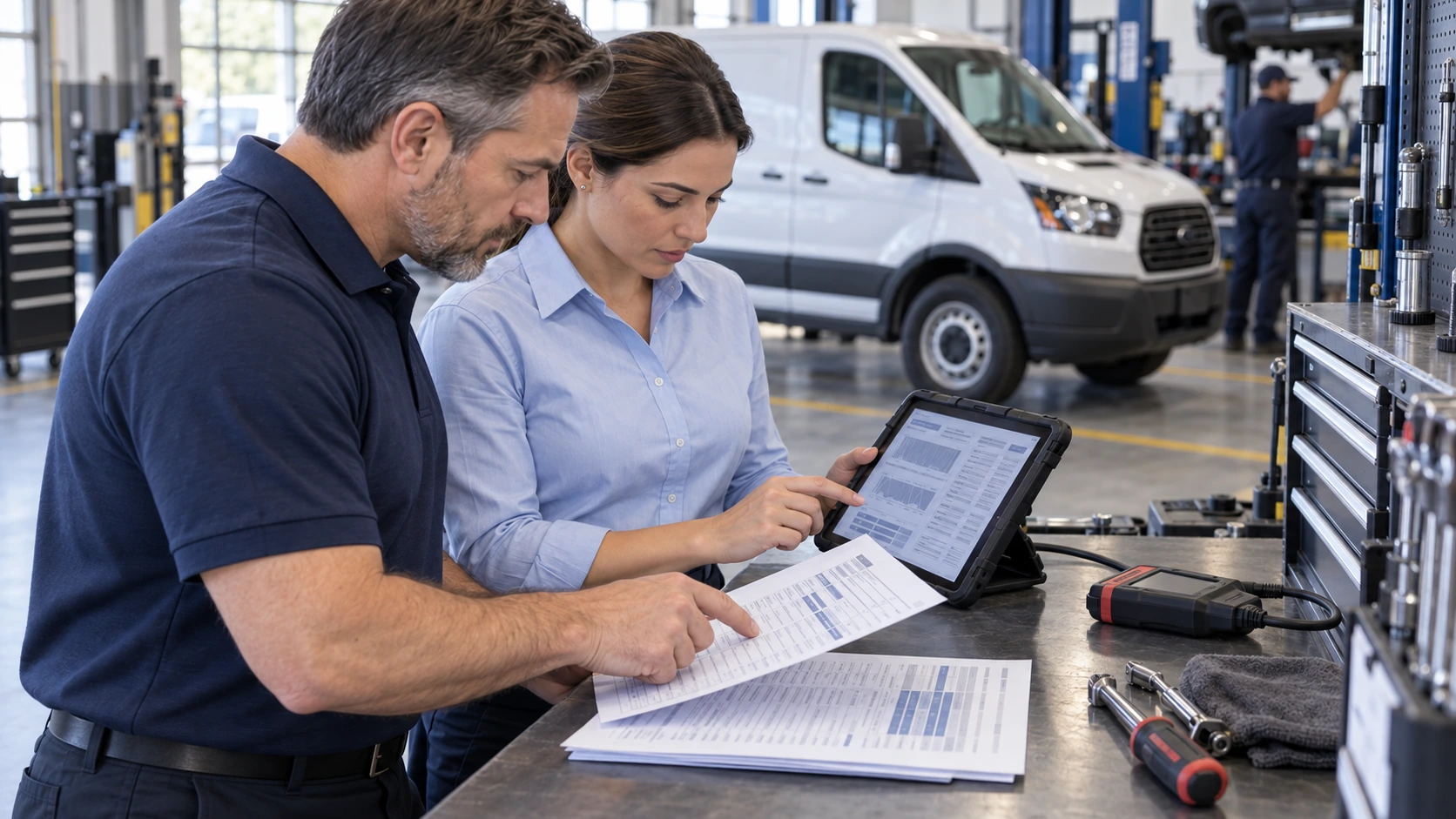 Comparison of quoted repair labor hours against a standard flat rate time guide