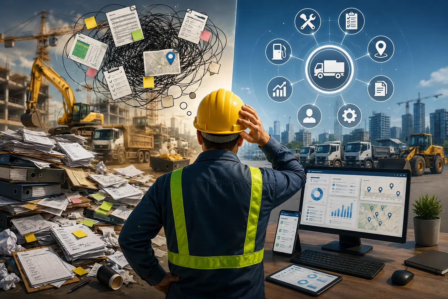 8 Construction Fleet Decisions Hurt by Scattered Data