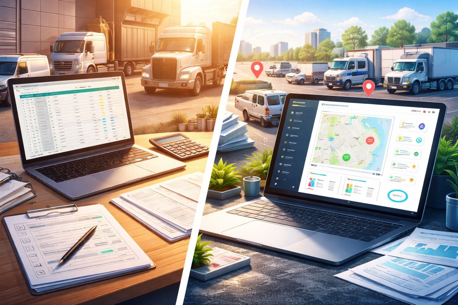 Spreadsheets vs. Fleet Management Software: A Practical Guide for Scaling Fleets