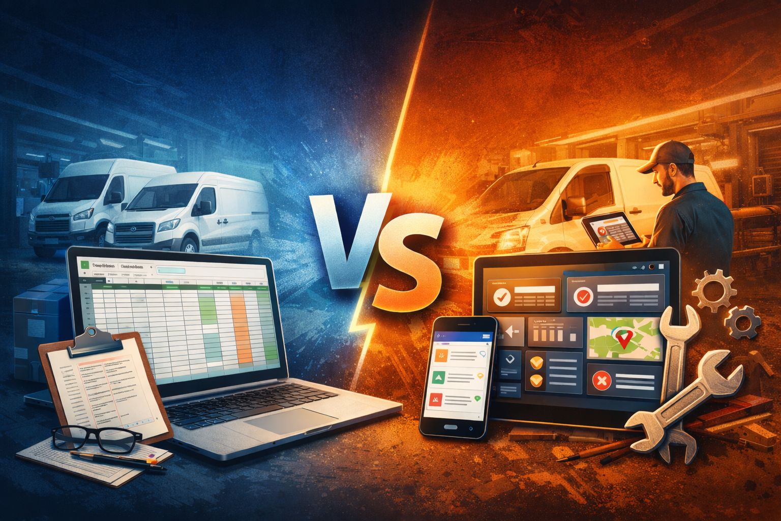 Spreadsheets vs. Tool Tracking Software: Which Is Right for Your Fleet?