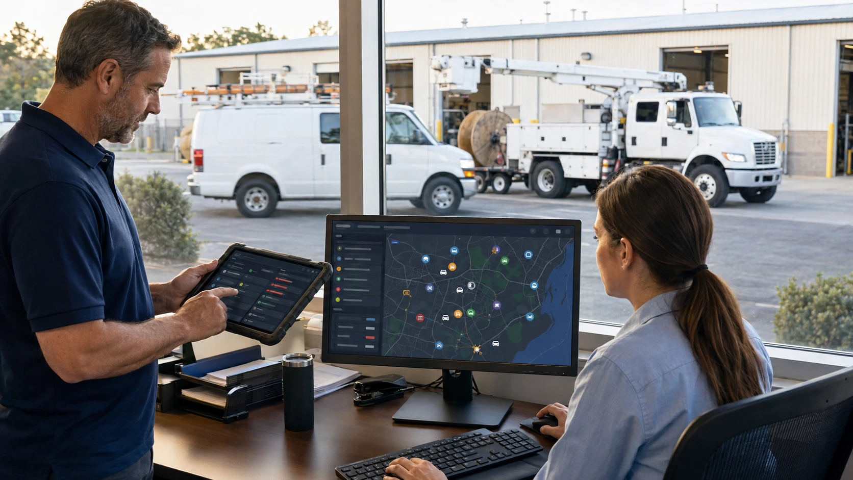Telecom Fleet Dispatch Needs Accurate Asset Locations