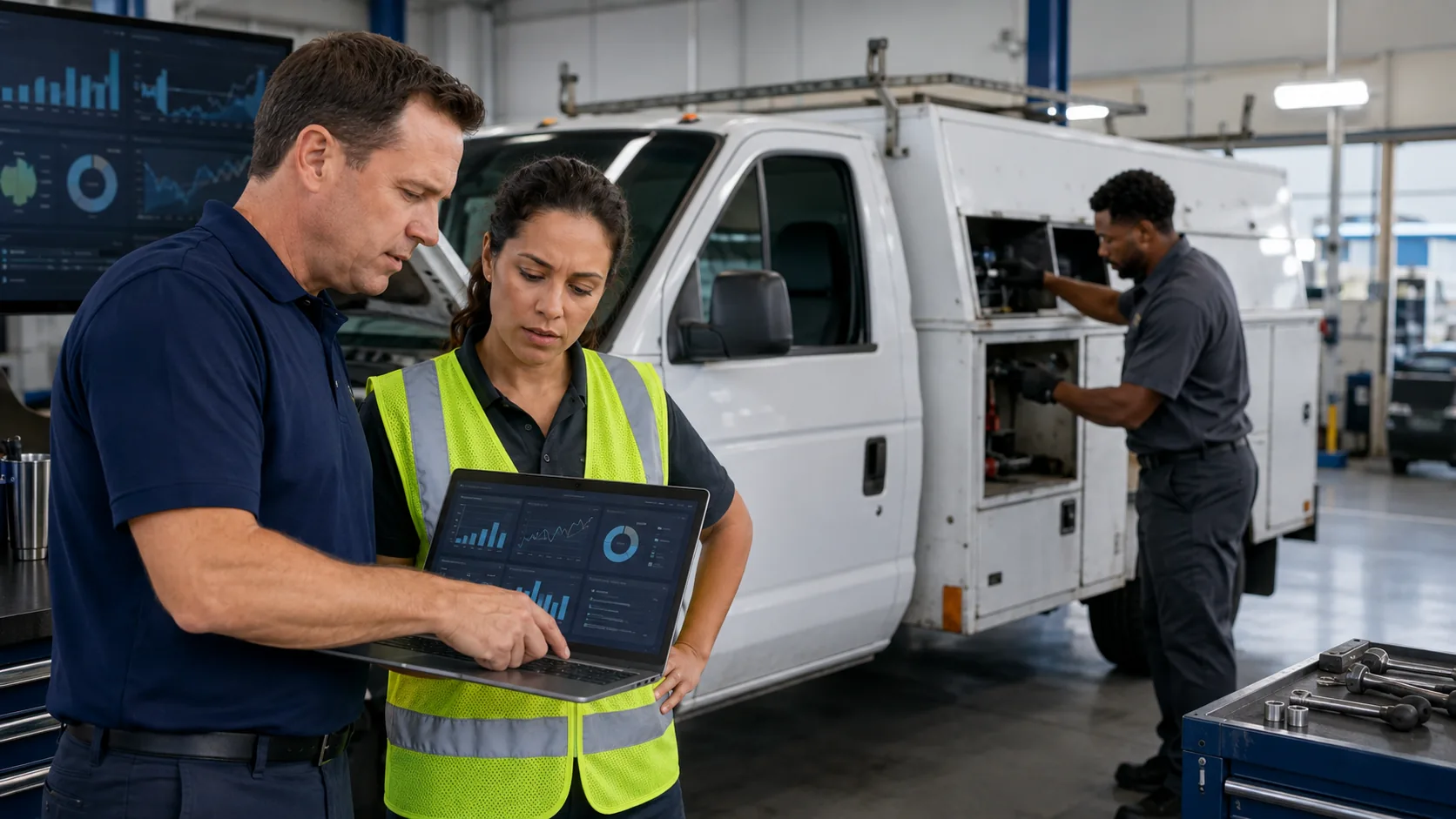 Fleet manager following a structured five step fuel exception review process to classify and resolve flagged transactions