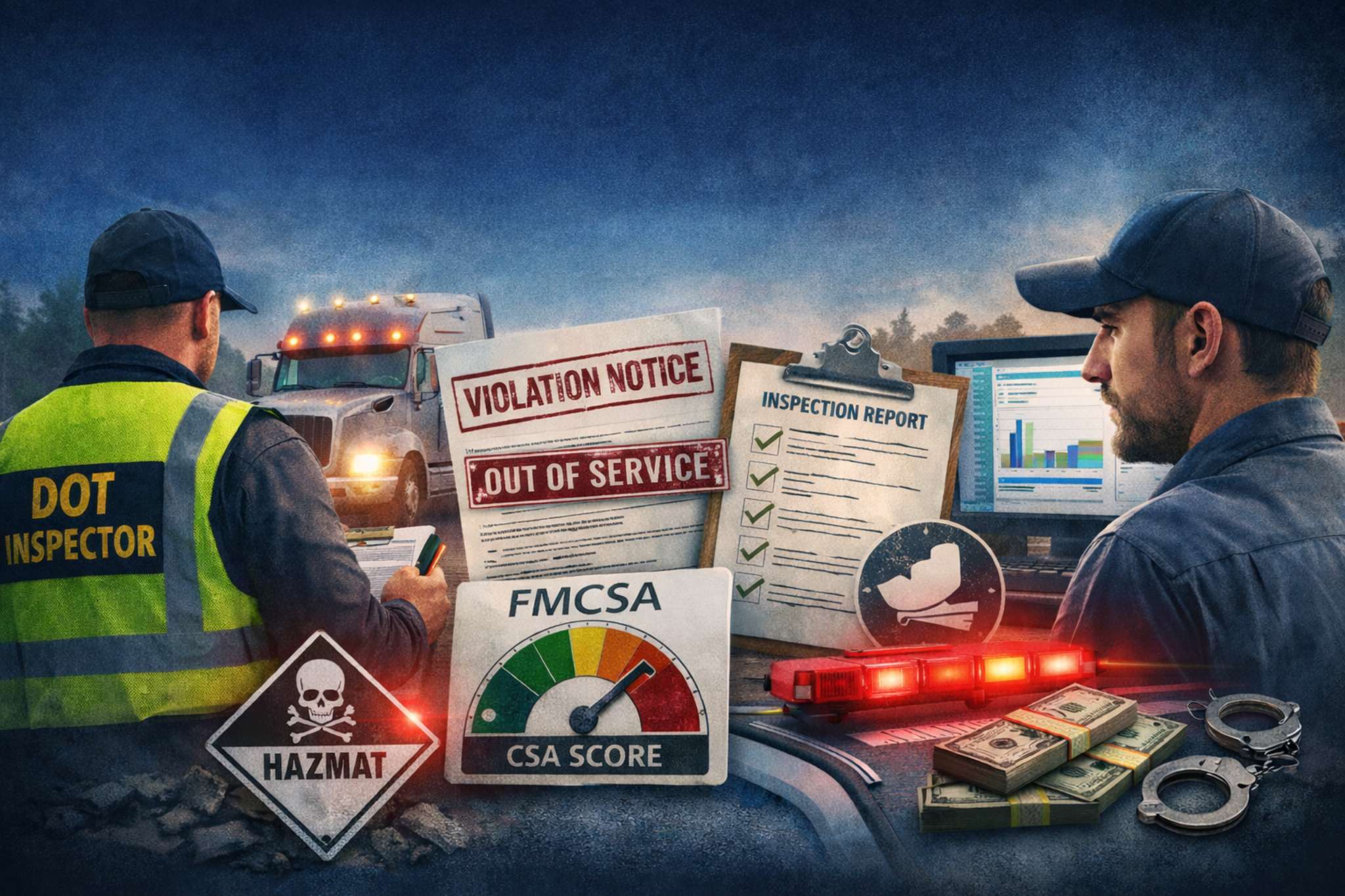 DOT Violations: What Fleet Managers Need to Know About the Process