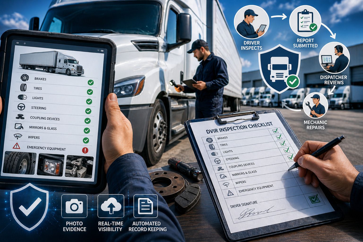What Is a DVIR Report? A Fleet Manager's Guide