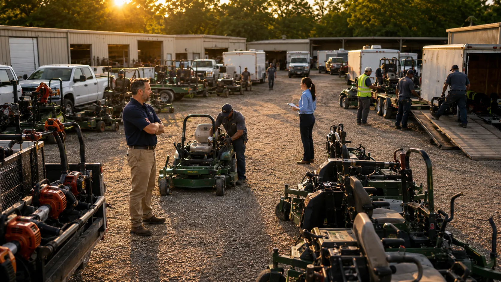 Why Landscaping Fleets Lose Control in Peak Season?