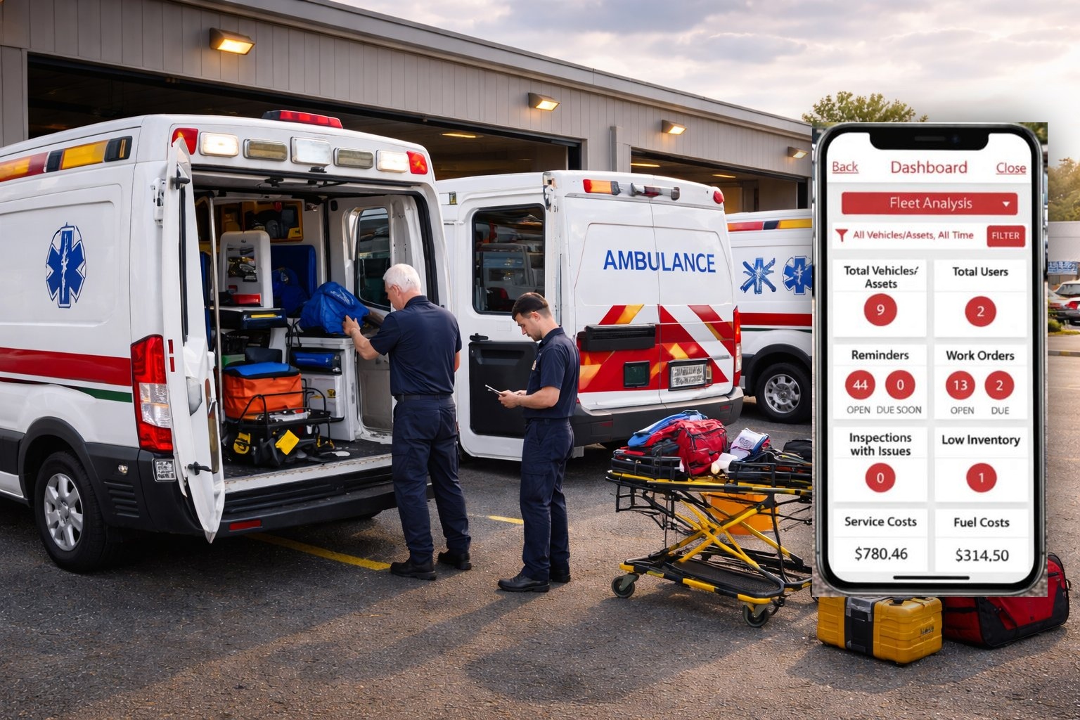 EMS and Ambulances Fleet