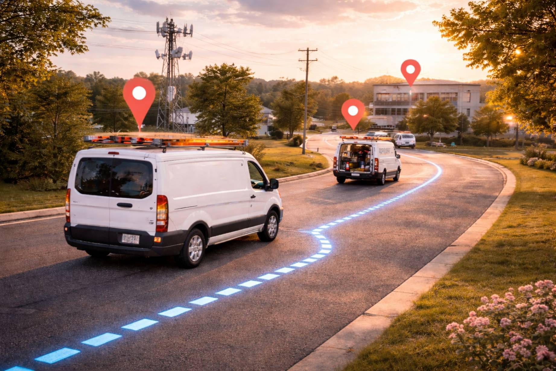 Telecom Fleet GPS Tracking