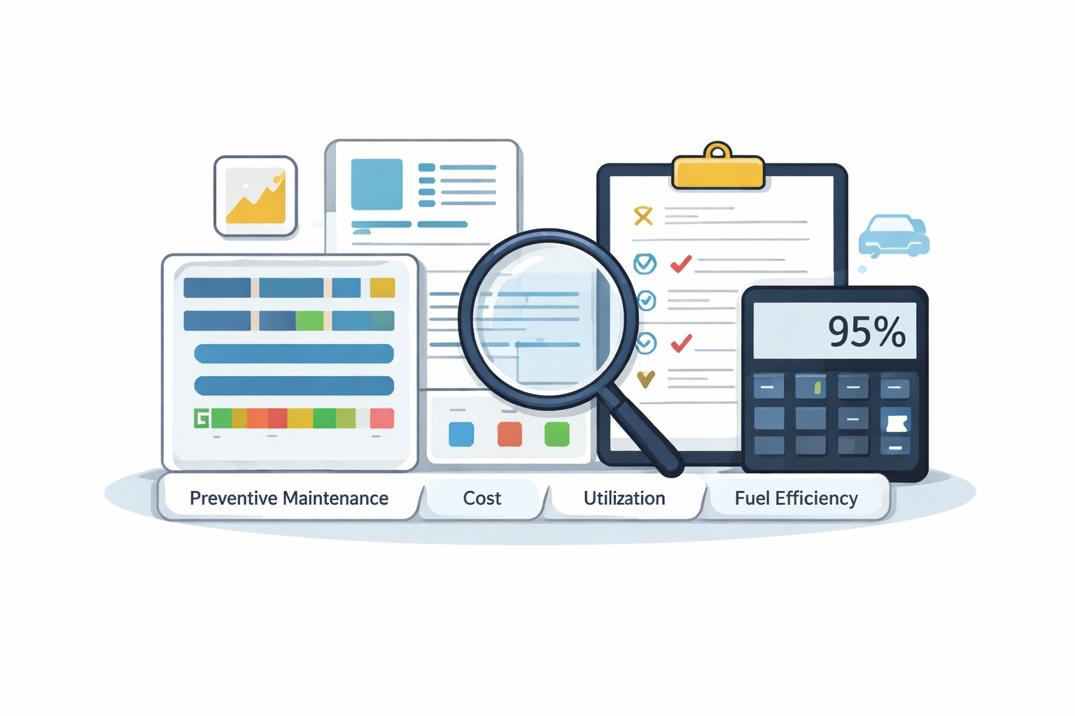 Core Report Types and KPI Design for Fleet Decisions