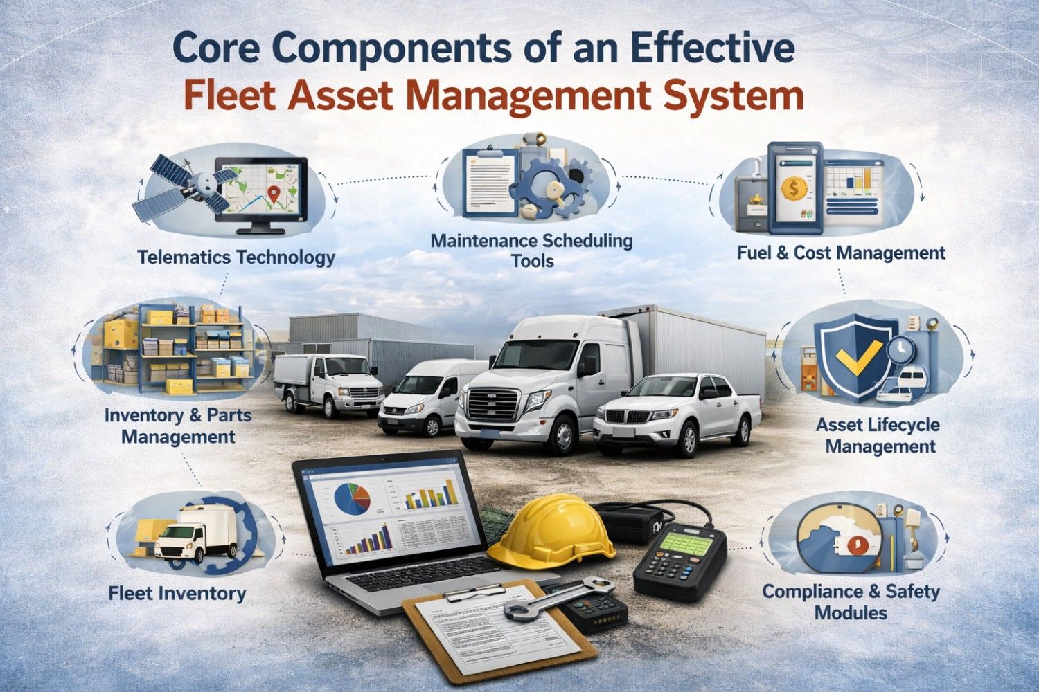 Core Components of an Effective Fleet Asset Management System