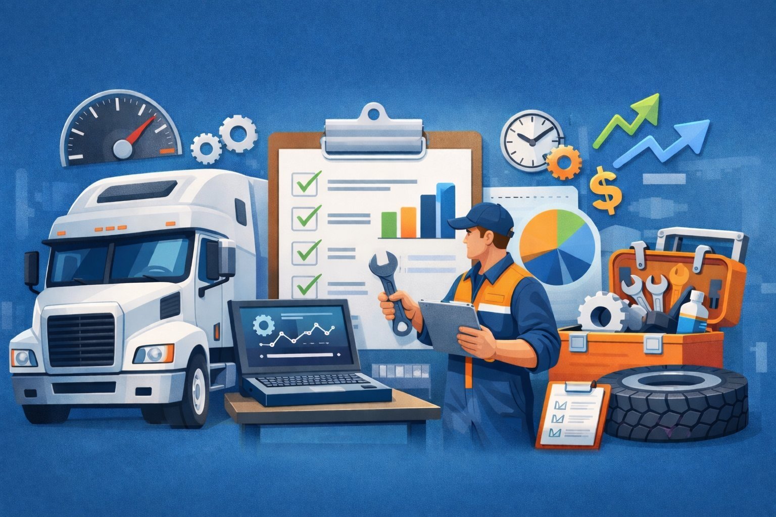 Fleet Maintenance KPIs (With Formulas)