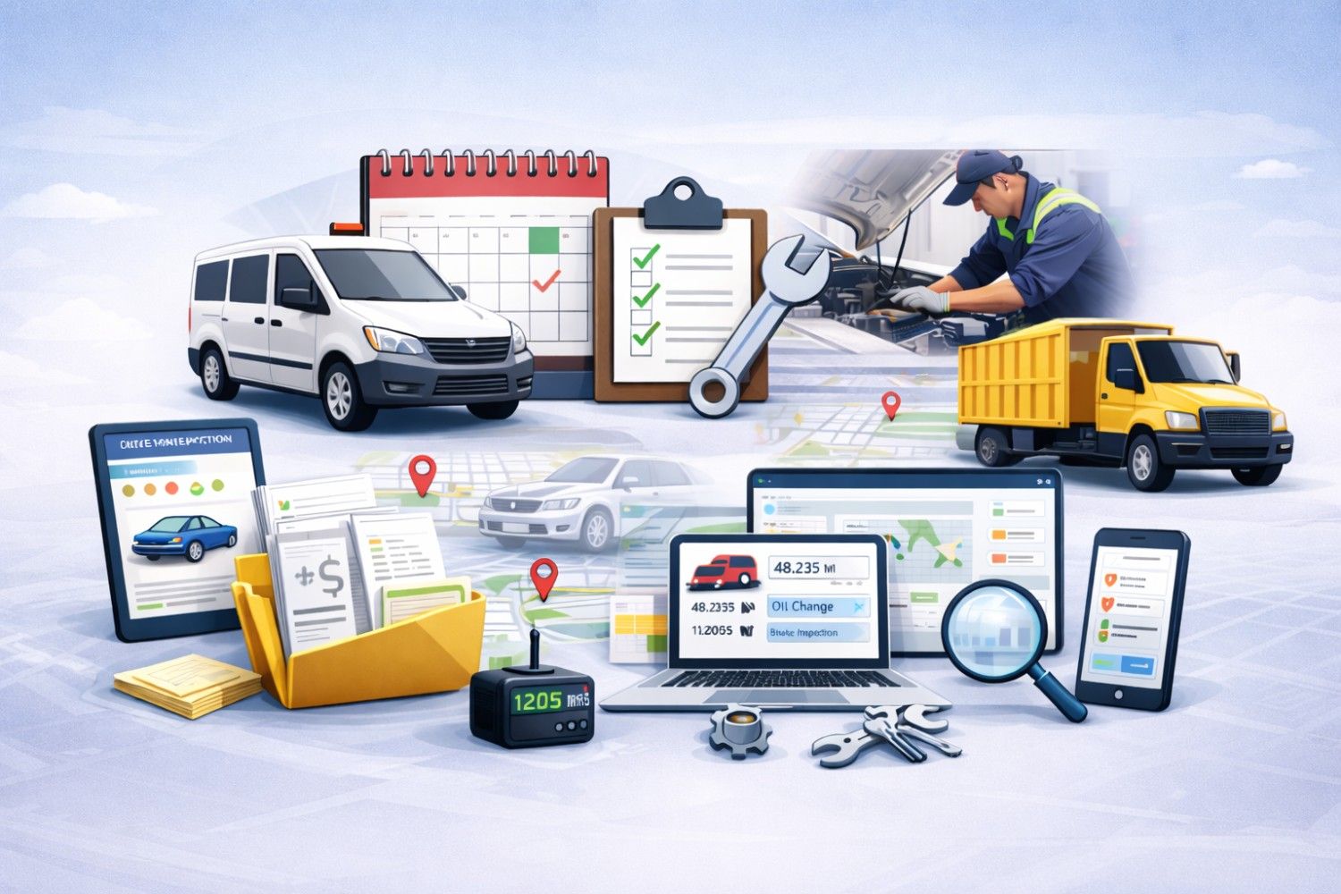 Fleet Service Scheduling