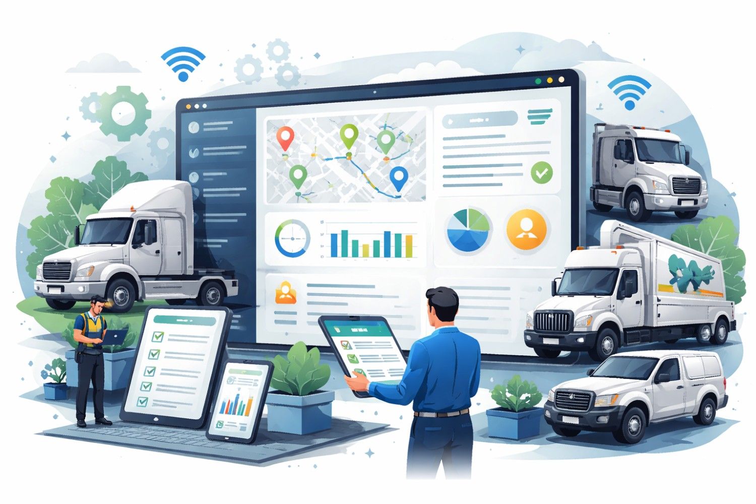 How Fleet Management Software Improves Business Efficiency