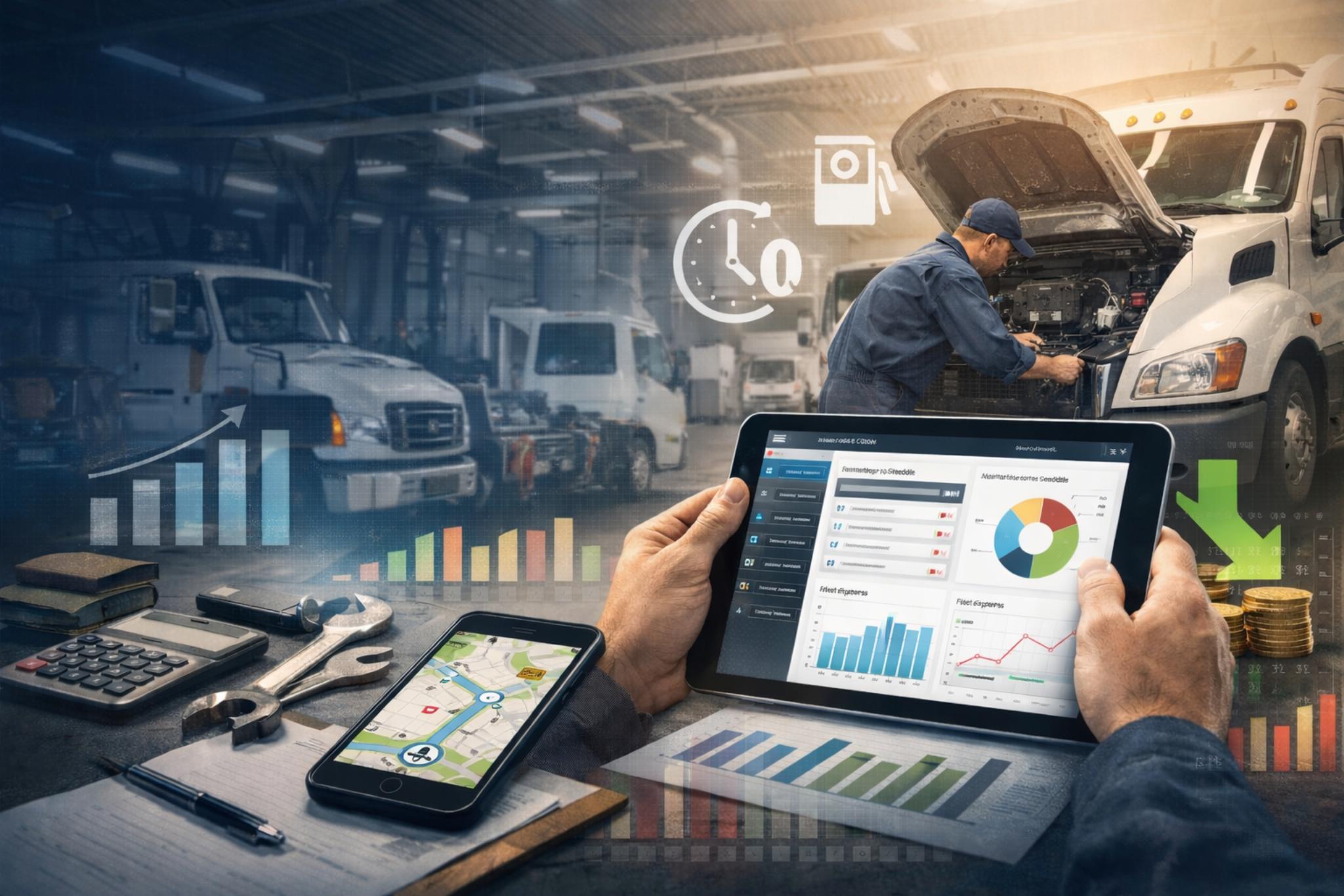 How Fleet Management Software Reduces Costs