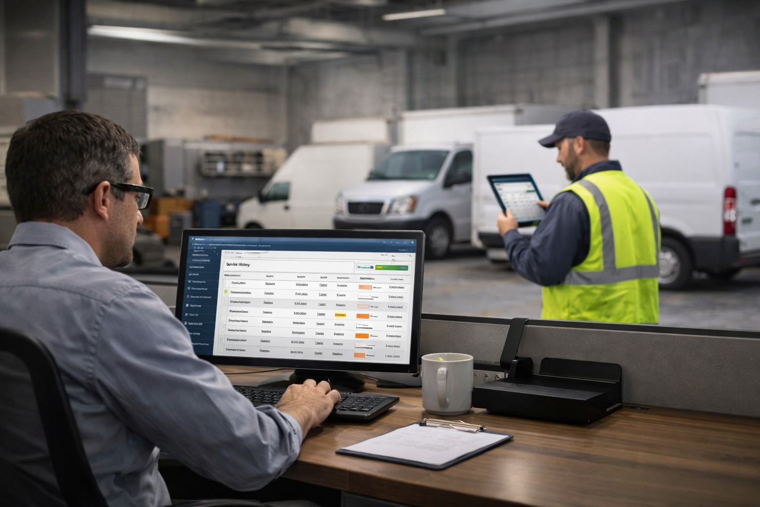Implementation and adoption considerations for fleet maintenance software