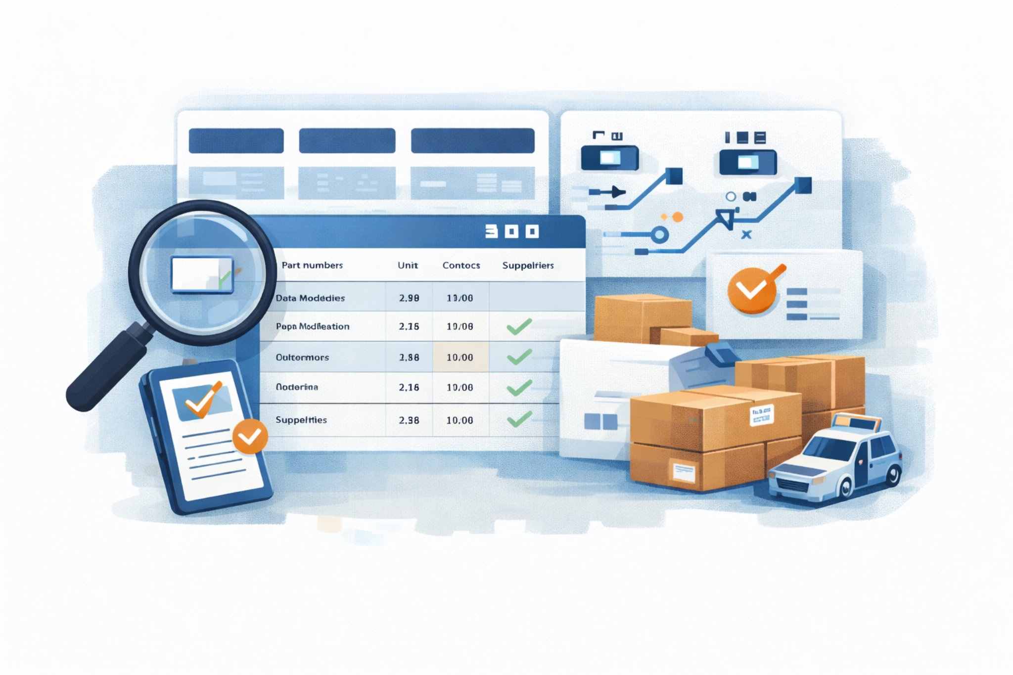 Inventory Data Model and Control Rules