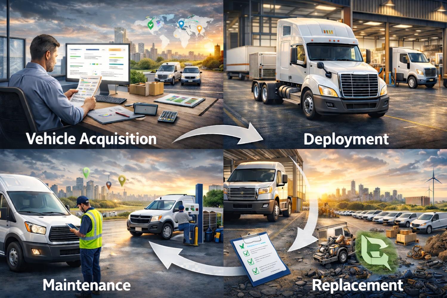 Key Stages of the Fleet Vehicle Lifecycle