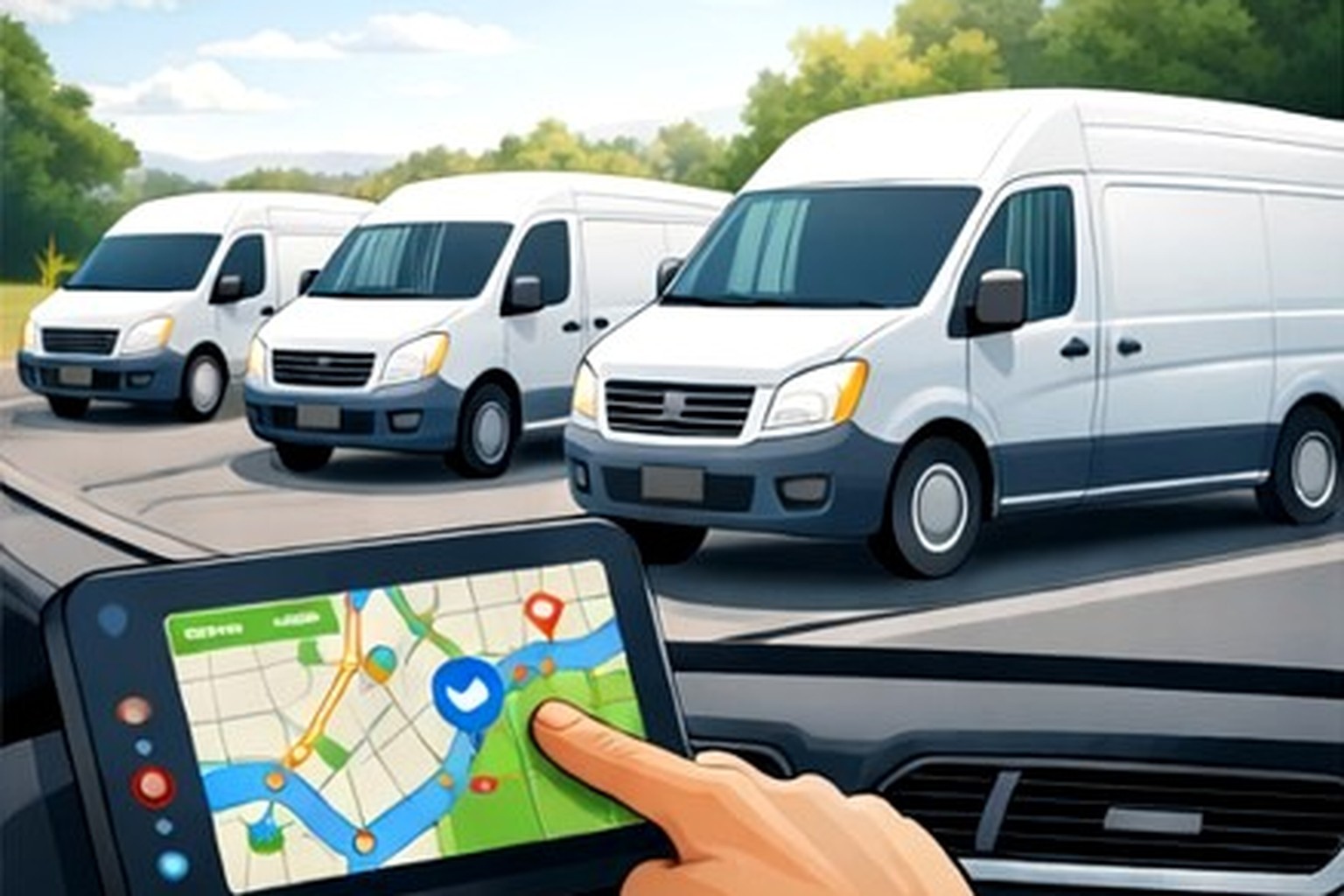 Operational Benefits of Fleet Tracking for Small Business Fleets
