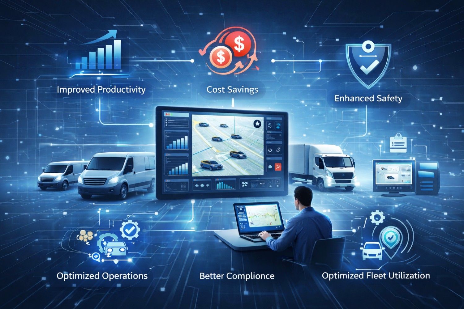 Operational Benefits of Real-Time Fleet Monitoring