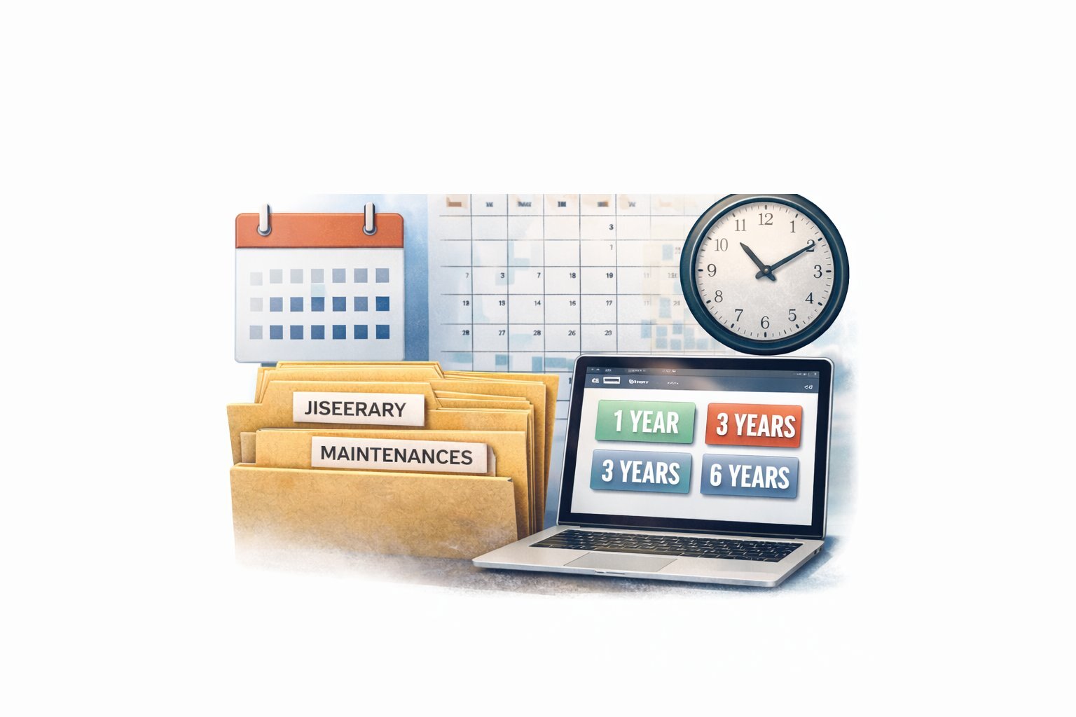 Recommended Retention Durations by Record Type