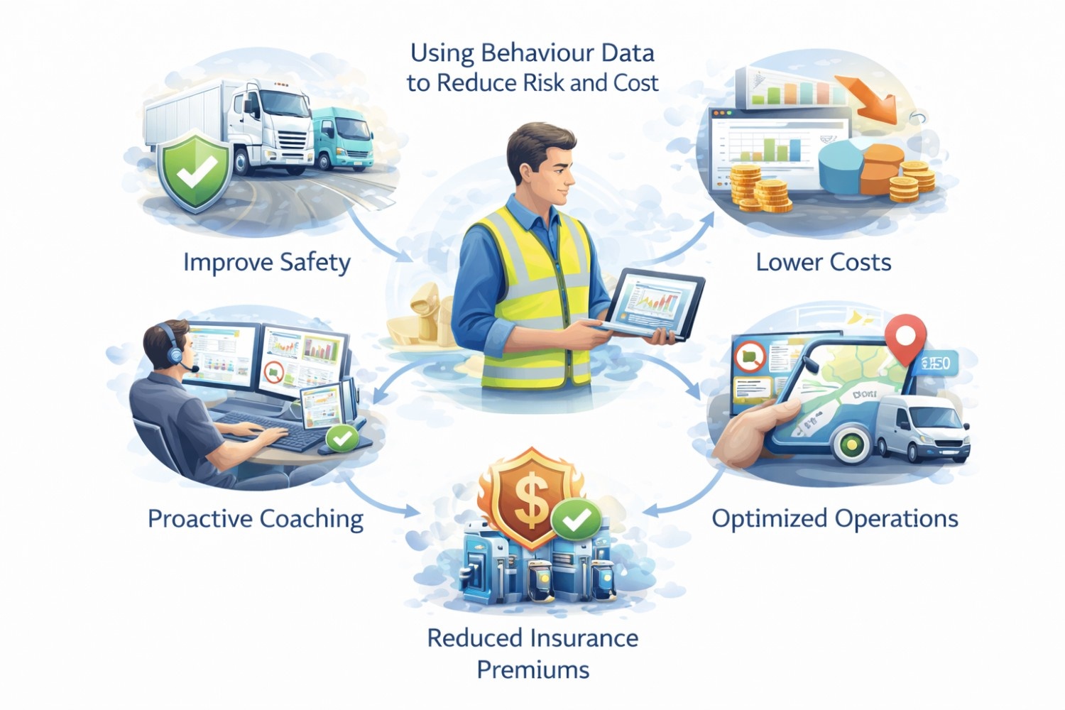 Using Behaviour Data to Reduce Risk and Cost