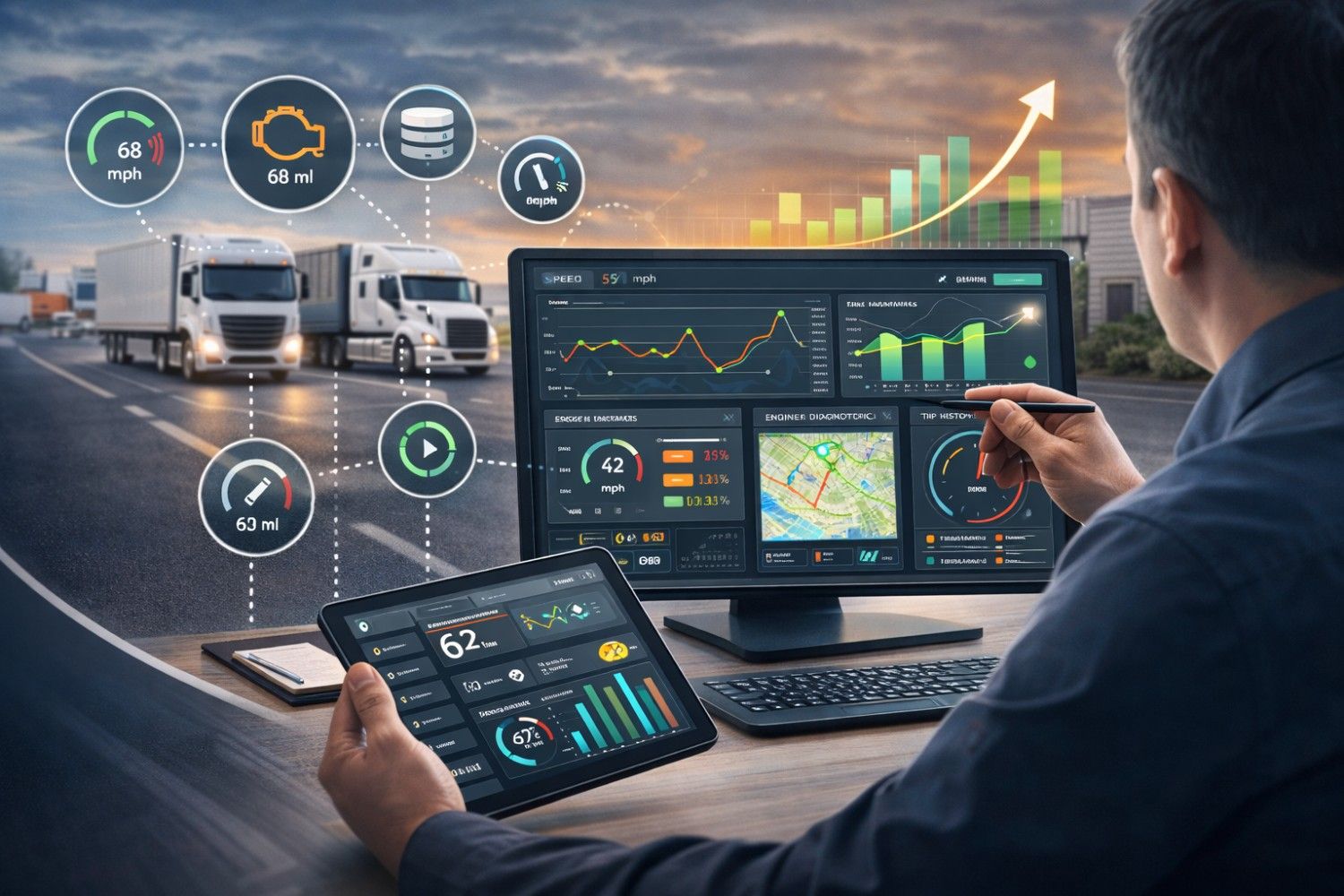 Using Truck Tracking Data for Operational Decision-Making