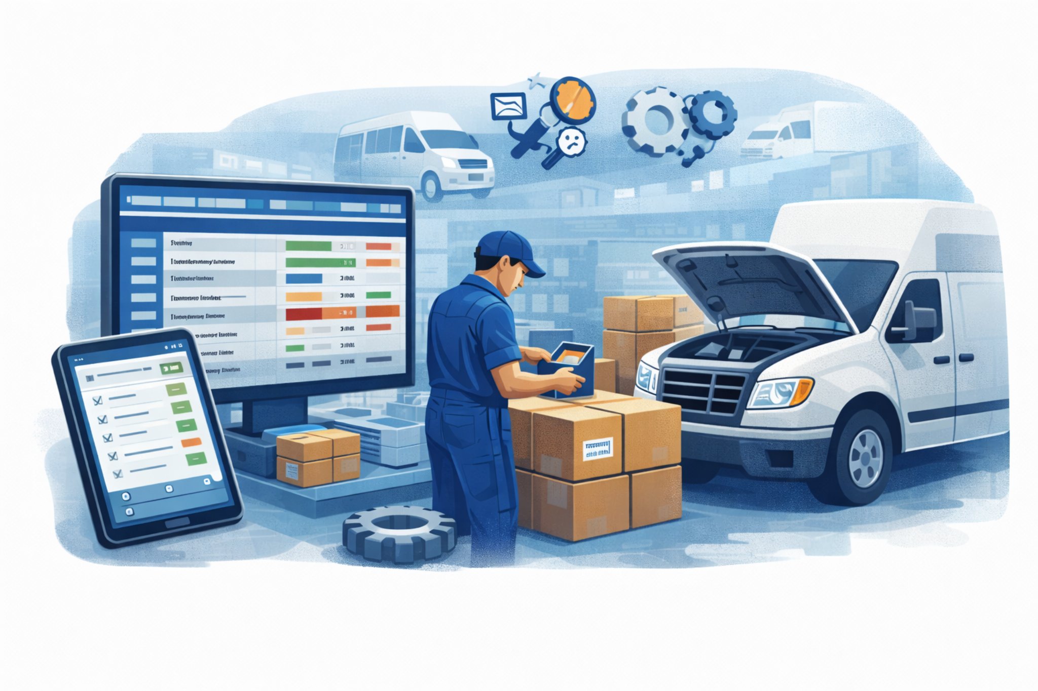 What Parts & Inventory Management Software Does in Fleet Operations