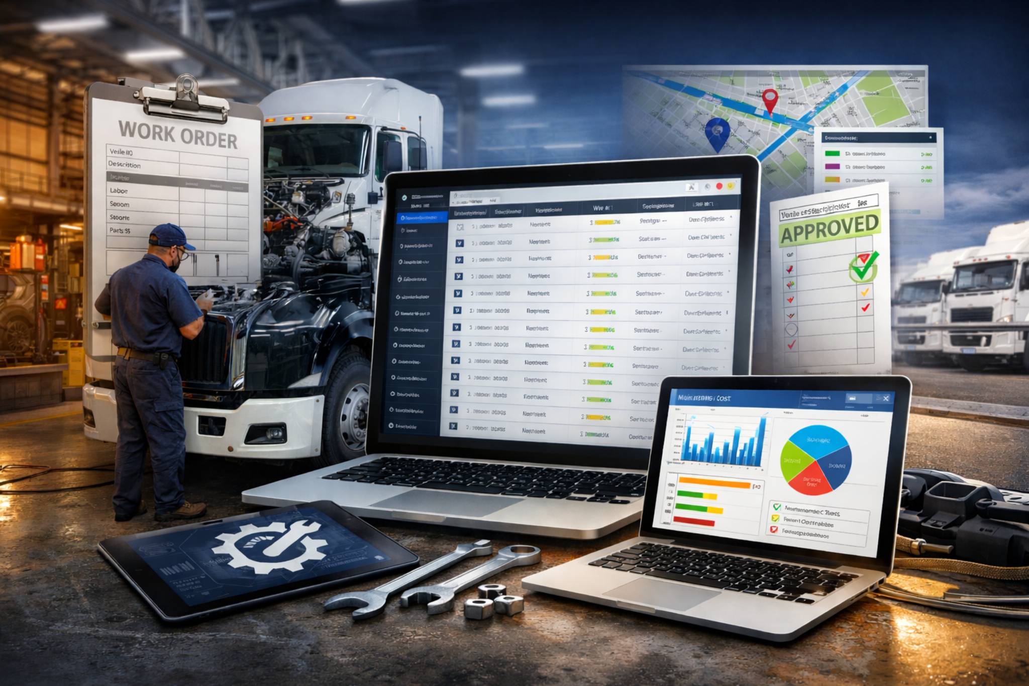 Work Order Management Software for Fleets